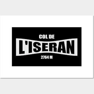 Col De L'Iseran Cycling Bike Souvenir Posters and Art